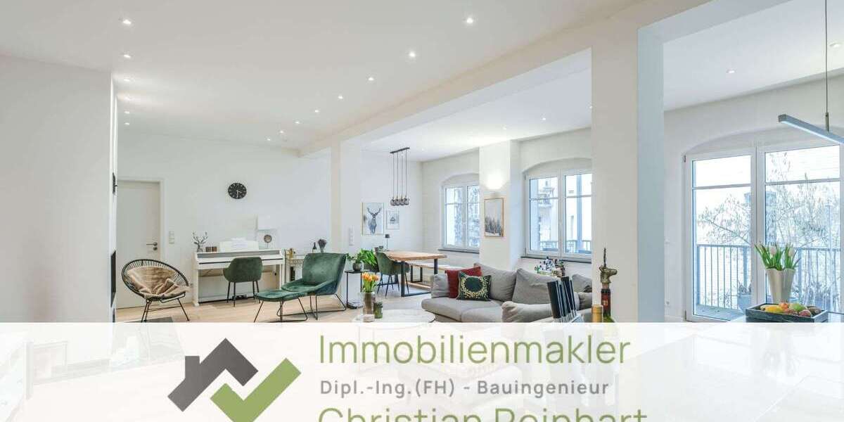 Etagenwohnung Nürnberg Gärten hinter der Veste - 3 Zimmer, 135 m&sup2;, 649.000&euro; | Angebot:25398122