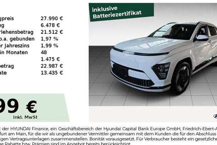 Hyundai KONA 9.421 km 27.990 &euro; Fürth 90763