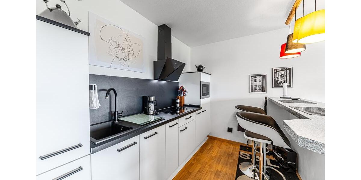 Helle möblierte 1-Zimmer Wohnung mit Balkon in Fürth 1 zimmer