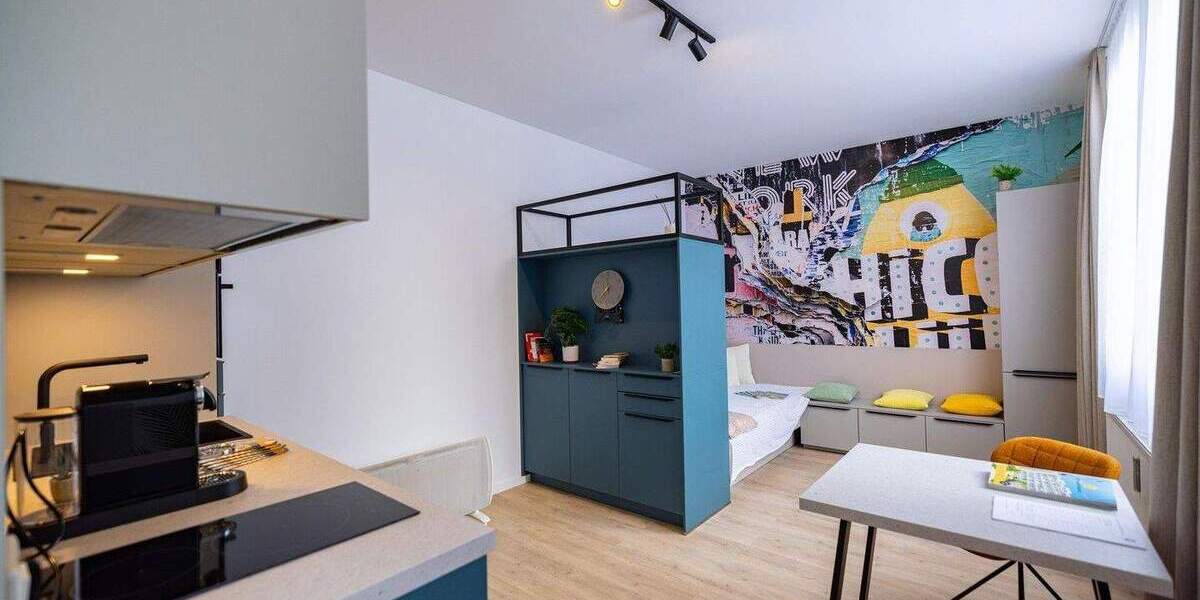 Etagenwohnung Nürnberg Tafelhof - 2 Zimmer, 44 m&sup2;, 976&euro; | Angebot:26503024