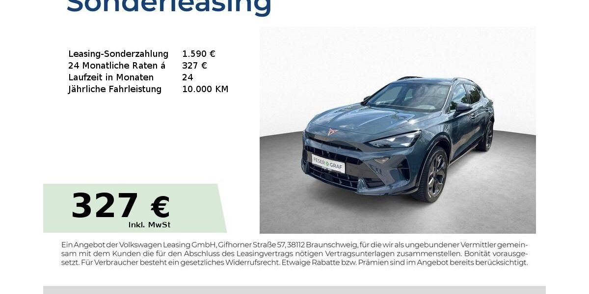 Cupra Formentor 18.800 km 32.890 &euro; Roth 91154