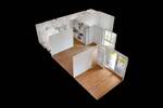 Etagenwohnung Nürnberg Zerzabelshof - 3 Zimmer, 75 m&sup2;, 1.243&euro; | Angebot:26816324