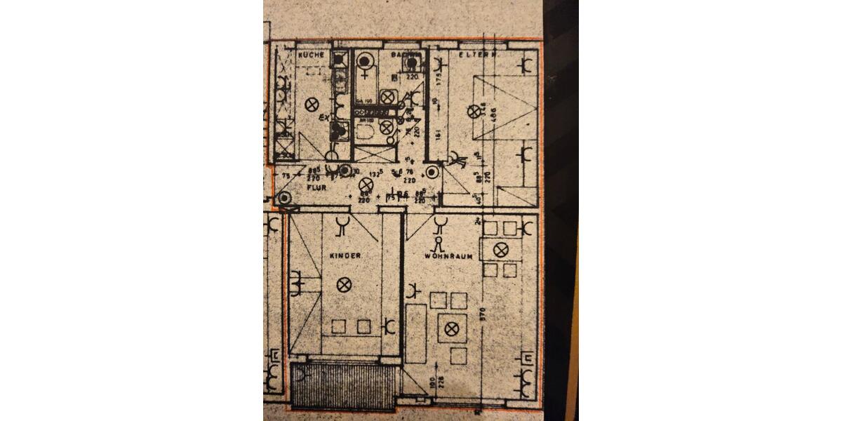 Etagenwohnung Nürnberg Gebersdorf - 3 Zimmer, 76 m&sup2;, 950&euro; | Angebot:26303045