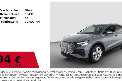 Audi Q4 e-tron 7.655 km 39.990 &euro; Erlangen 91058