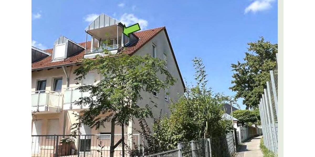 SONNIGE 2 Zimmer DACHGESCHOSS-WOHNUNG in Schwabach 2 zimmer