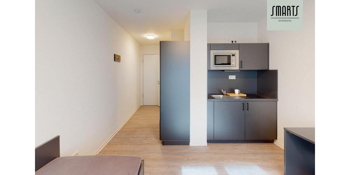 Etagenwohnung Nürnberg Gleißhammer - 1 Zimmer, 21 m&sup2;, 495&euro; | Angebot:26348406