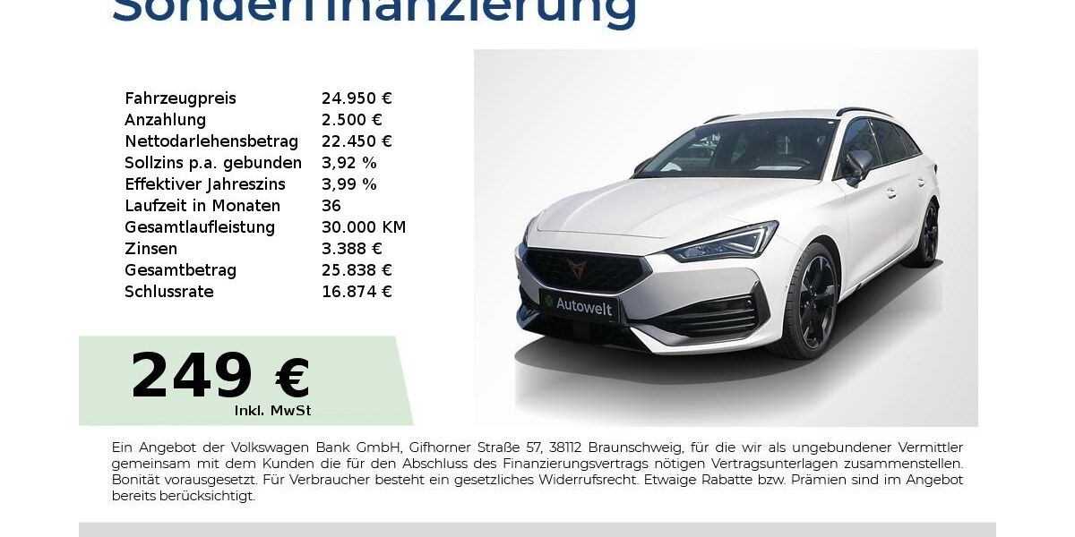 Cupra Leon 40.750 km 24.950 &euro; Lauf an der Pegnitz 91207