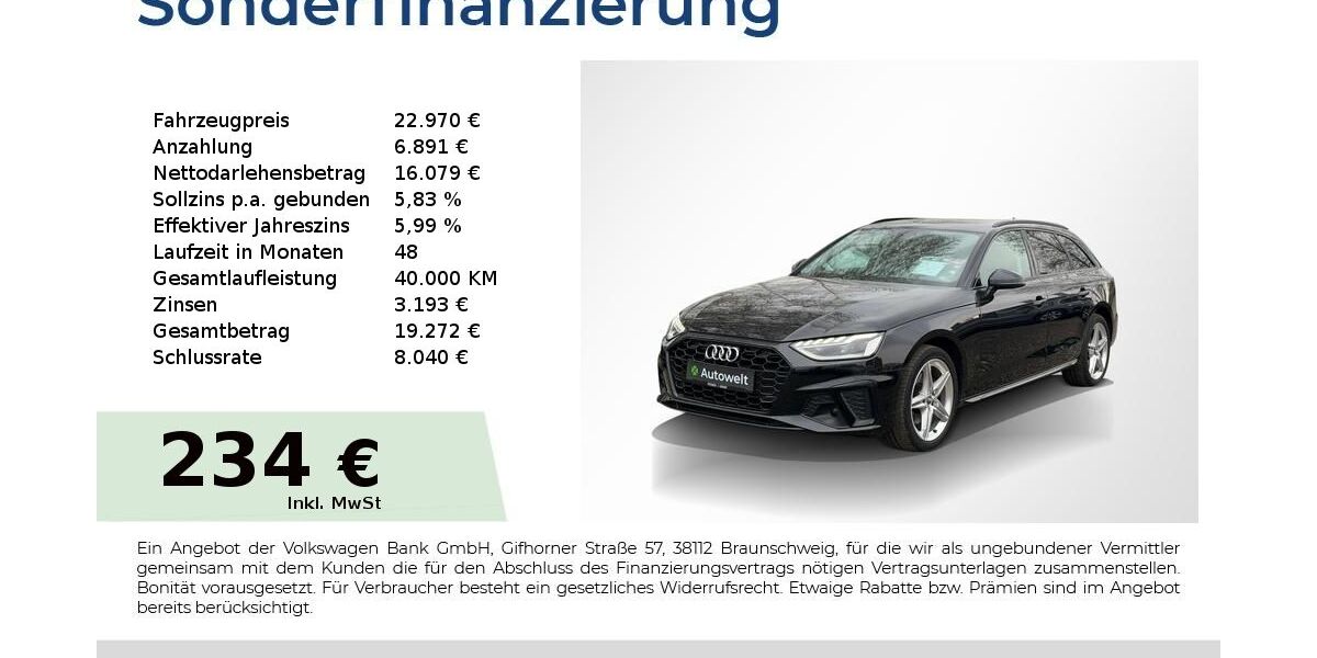 Audi A4 133.350 km 24.970 &euro; Nürnberg 90431