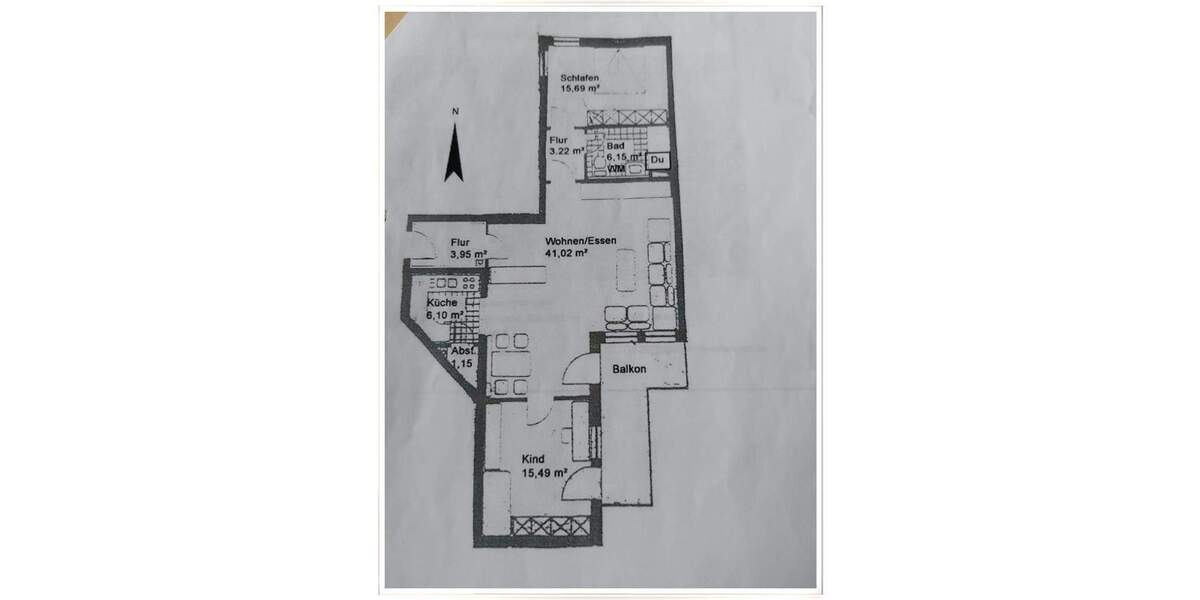 Etagenwohnung Erlangen Erlangen-Süd - 3 Zimmer, 98 m&sup2;, 1.250&euro; | Angebot:25798661