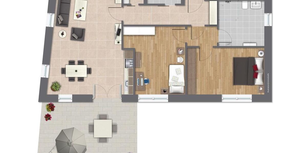 Die Diana-Residenzen 3 zimmer