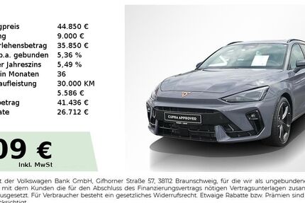 Cupra Leon 14.050 km 43.909 &euro; Lauf an der Pegnitz 91207