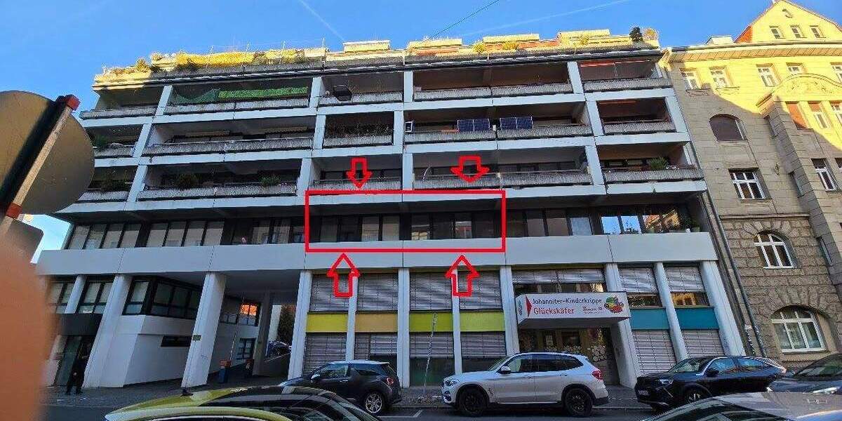 Etagenwohnung Fürth Südstadt - 4 Zimmer, 85 m&sup2;, 310.000&euro; | Angebot:25704416