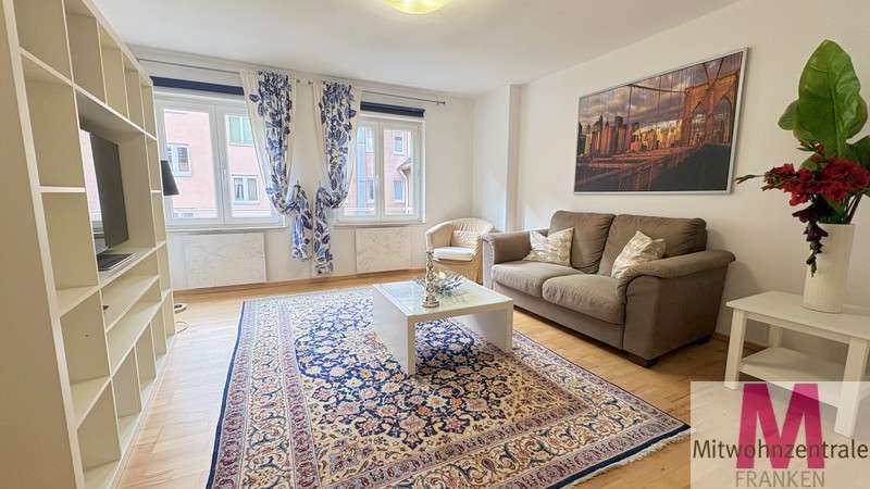 Etagenwohnung Nürnberg - 2 Zimmer, 58 m&sup2;, 870&euro; | Angebot:27646163