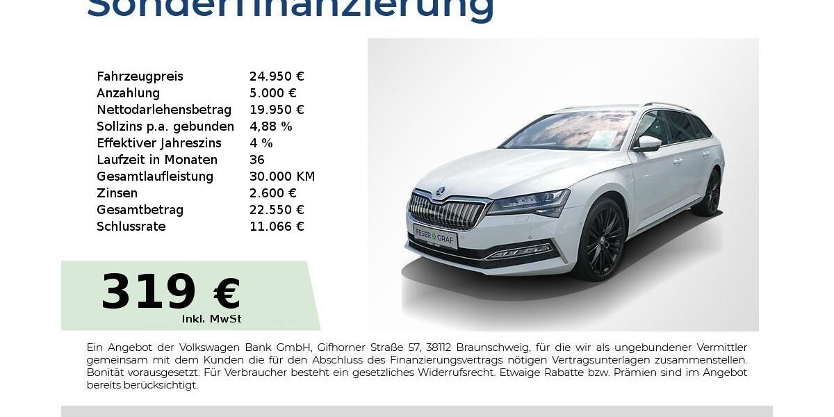 Skoda Superb 91.450 km 24.608 &euro; Lauf an der Pegnitz 91207