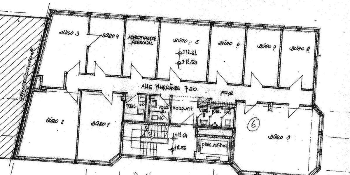 Büro Praxis Seminarräume Nürnberg - saniert, ca. 220 m², bei Hbf - provisionsfrei (Eigentümer) zimmer