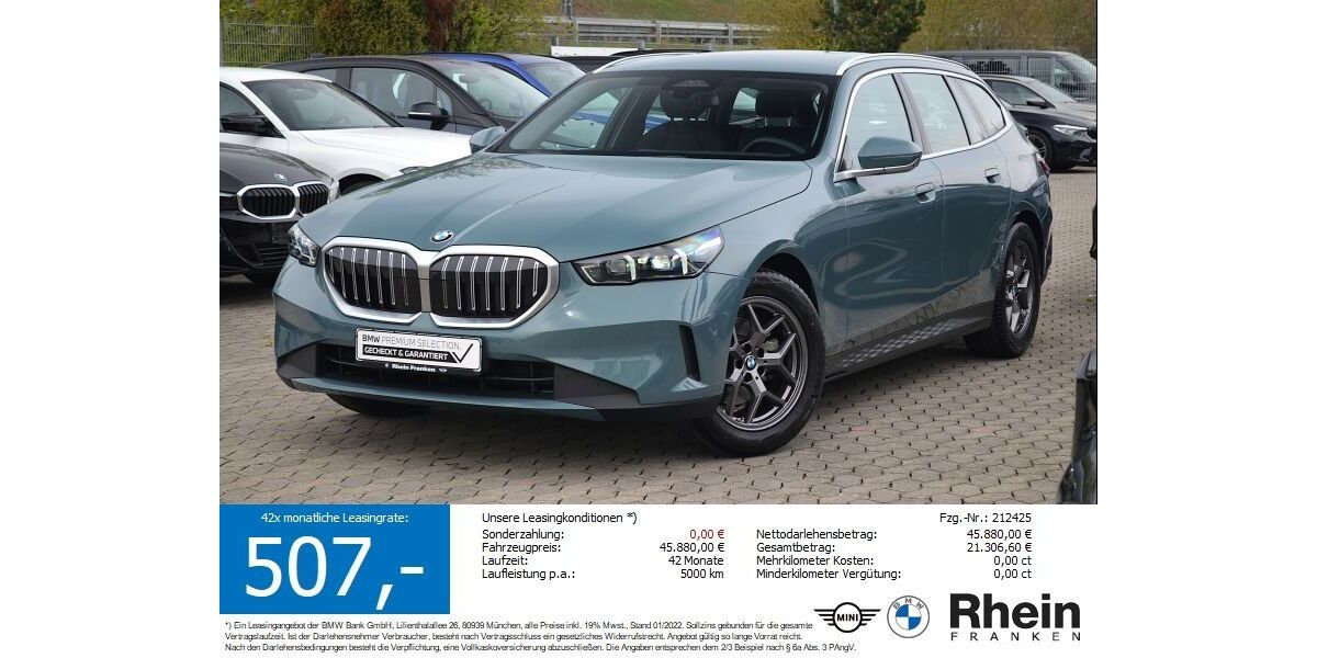 BMW 520 15.960 km 45.380 &euro; Lauf an der Pegnitz 91207