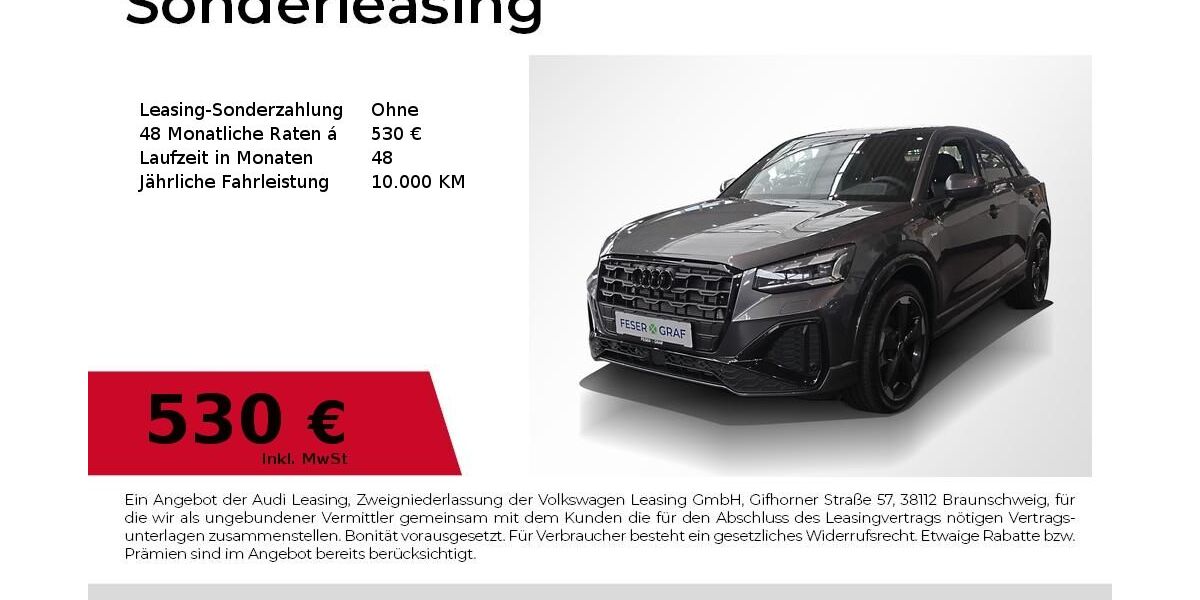 Audi Q2 4.900 km 44.980 € Fürth 90763