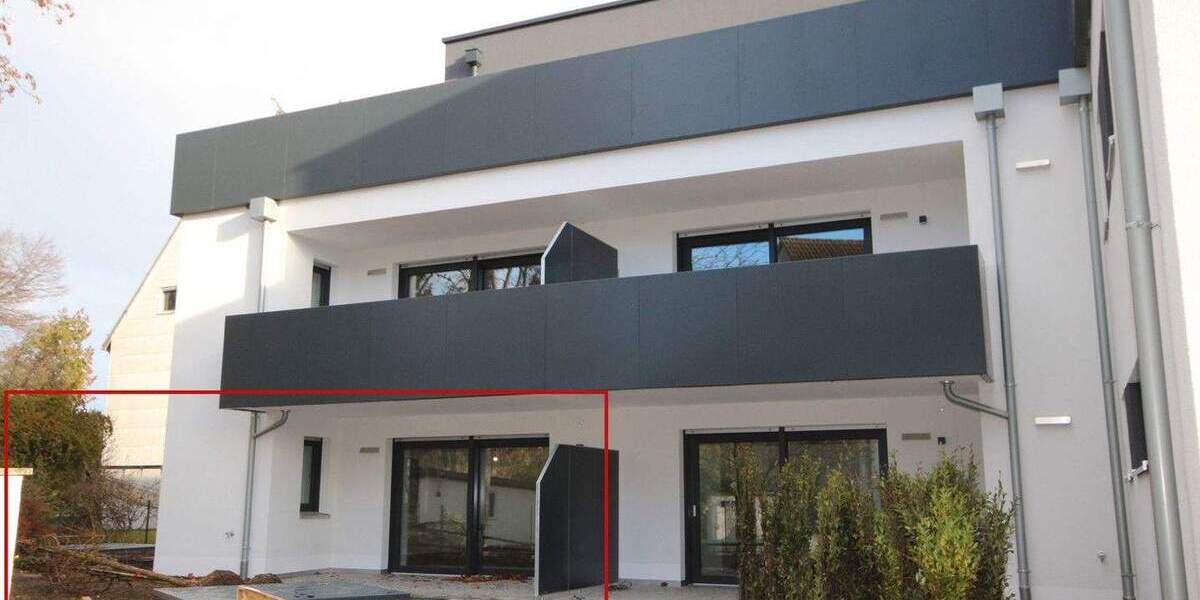 Barrierefrei im Erdgeschoss mit Garten 3 zimmer