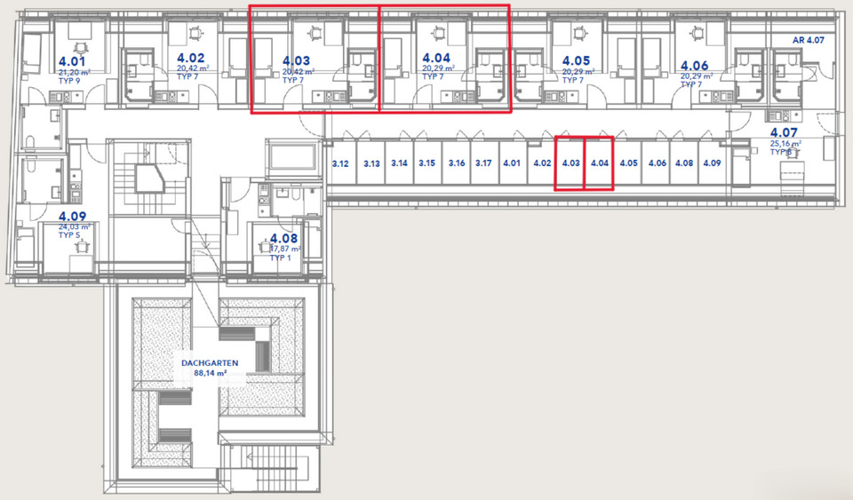 Erstbezug in Erlangen Zentrum – Möblierte Studentenwohnung (x2) 1 zimmer
