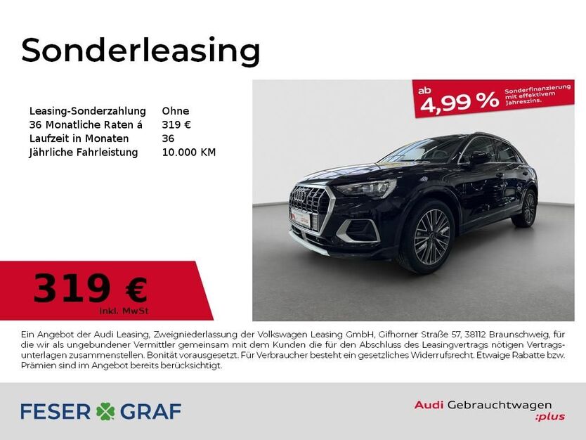 Audi Q3 4.058 km 39.480 € Fürth 90763