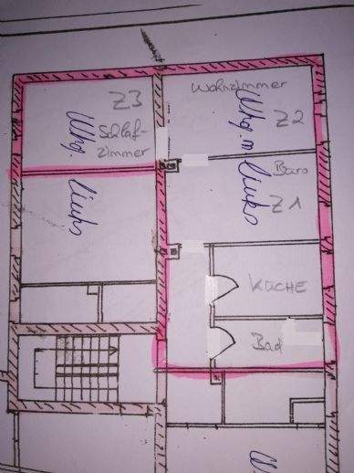 Etagenwohnung Nürnberg Gärten b Wöhrd - 3 Zimmer, 65 m&sup2;, 730&euro; | Angebot:26833769