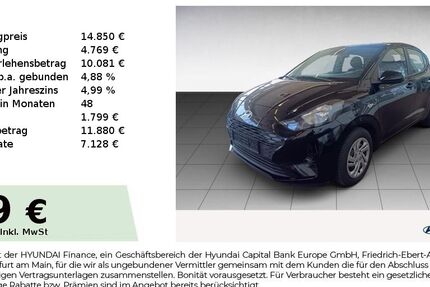 Hyundai i10 14.732 km 14.450 &euro; Fürth 90763