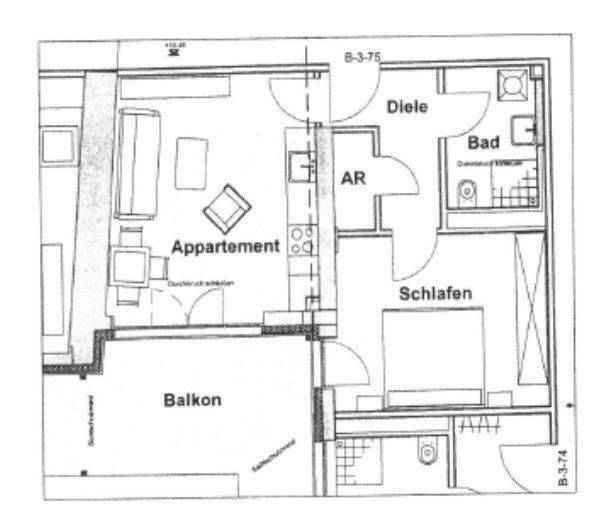 Etagenwohnung Nürnberg Glockenhof - 2 Zimmer, 51 m&sup2;, 710&euro; | Angebot:26744896