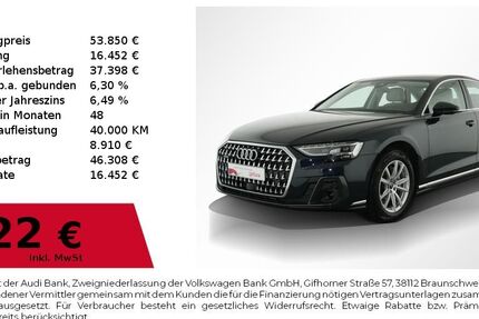 Audi A8 40.500 km 53.850 &euro; Nürnberg 90411
