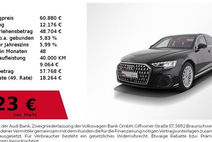 Audi A8 39.315 km 59.880 € Nürnberg 90441