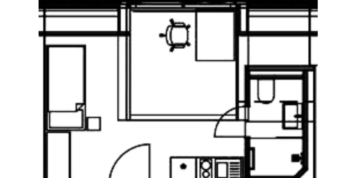 Erstbezug in Erlangen Zentrum – Möblierte Studentenwohnung (x2) 1 zimmer