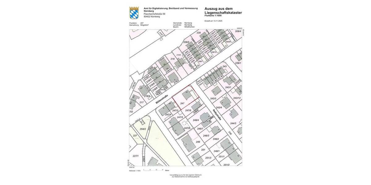 Grundstück Nürnberg Mögeldorf - 950.000&euro; | Angebot:26904286