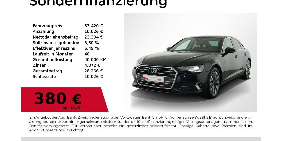 Audi A6 97.800 km 33.420 &euro; Nürnberg 90411