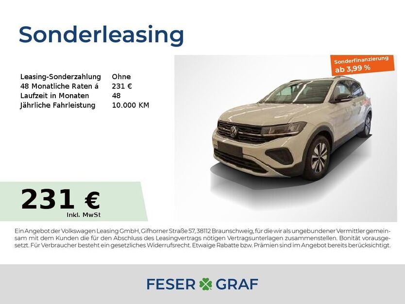 VW T-Cross 7.362 km 21.950 € Höchstadt an der Aisch 91315