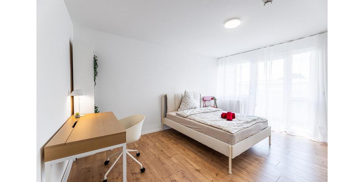 20 qm mit Balkon, All Inklusive - Miete + WLAN 1 zimmer