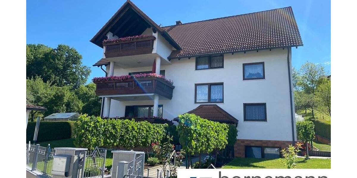 Hersbruck! Wohnen im Grünen! 4-Zi.-ETW mit Terrasse, Balkon, Garten, Garage + 2-Zi.-ELW! 6 zimmer