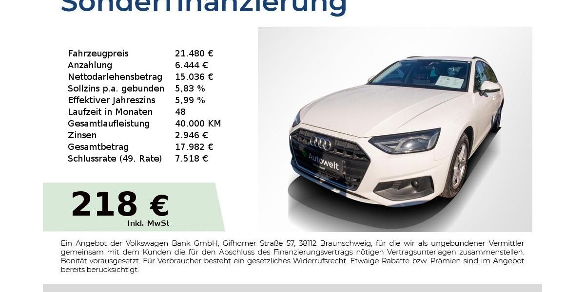 Audi A4 115.950 km 20.880 &euro; Nürnberg 90431