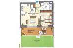 Etagenwohnung Schwabach Eichwasen - 2 Zimmer, 63 m&sup2;, 239.999&euro; | Angebot:26307394
