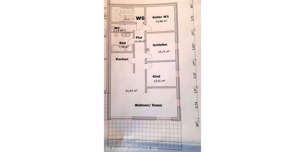 Terrassenwohnung Eckental Eckenhaid - 3 Zimmer, 99 m&sup2;, 970&euro; | Angebot:26824651