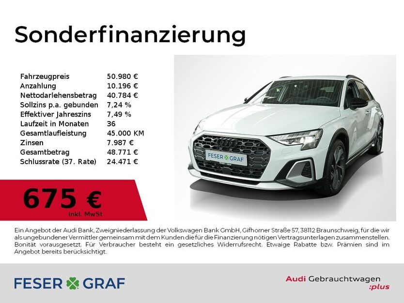 Audi A3 4.900 km 49.980 € Fürth 90763