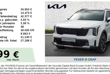 Kia Sorento 5.950 km 56.850 € Nürnberg 90425