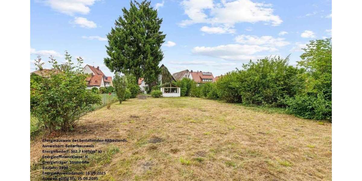 Grundstück Nürnberg Almoshof - 499.000&euro; | Angebot:22272720