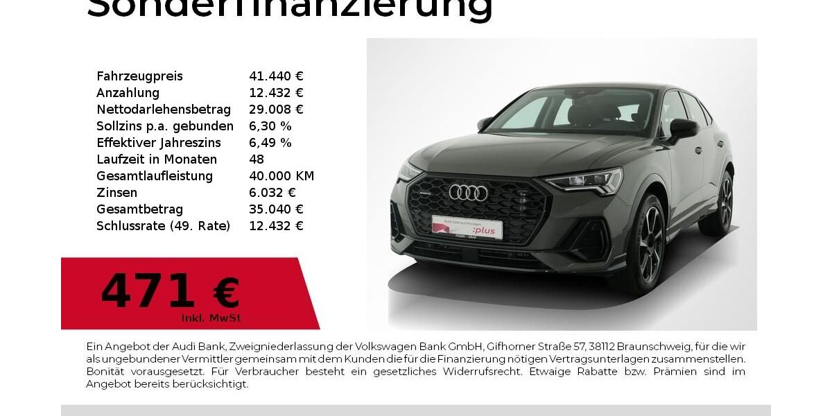 Audi Q3 8.300 km 41.440 &euro; Nürnberg 90411