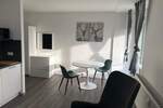 Business-Wohnen - Neu und sehr geschmackvoll möbliertes 1 Zimmer-Appartement mit Balkon im 8. OG (Aufzug), Außenstellplatz o. TG-Stellplatz optional 1 zimmer