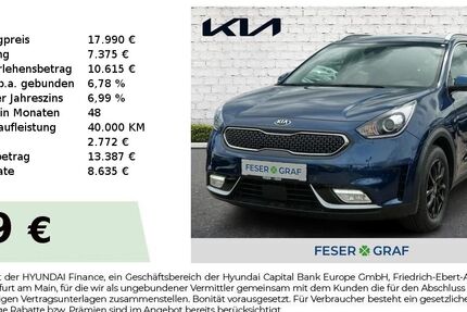 Kia Niro 39.412 km 16.450 &euro; Roth 91154