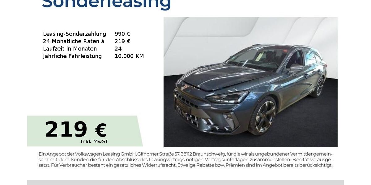 Cupra Leon 24.050 km 30.650 &euro; Schwabach 91126