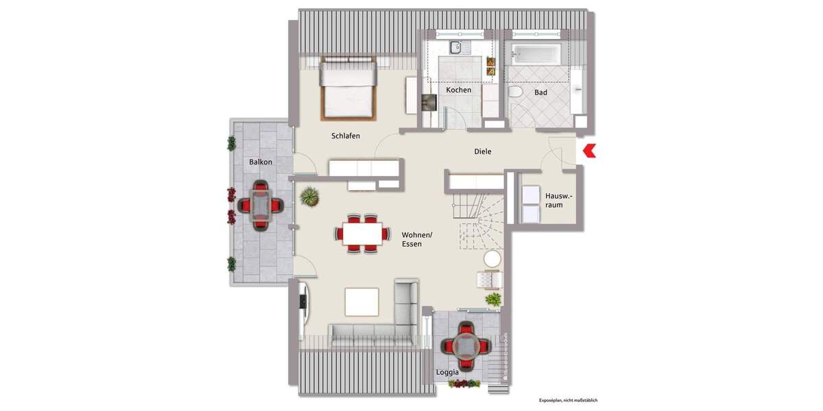 Etagenwohnung Zirndorf - 3 Zimmer, 114 m&sup2;, 479.000&euro; | Angebot:25771451