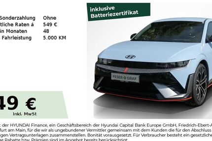 Hyundai IONIQ 5 8.625 km 53.950 &euro; Fürth 90763