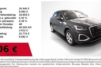 Audi Q2 12.650 km 26.940 &euro; Nürnberg 90411