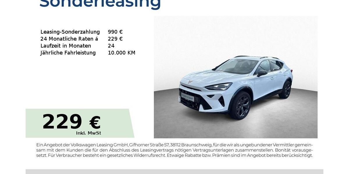 Cupra Formentor 20.500 km 33.950 &euro; Roth 91154