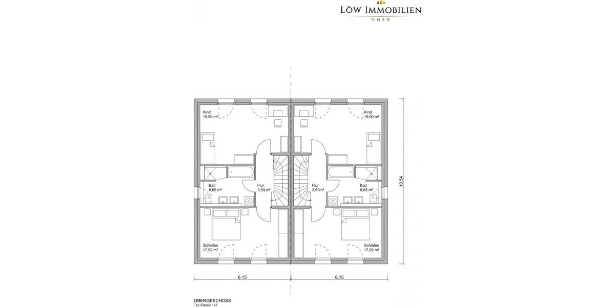 Doppelhaushälfte Eckersmühlen Eckersmühlen - 5 Zimmer, 147 m&sup2;, 462.242&euro; | Angebot:25678145